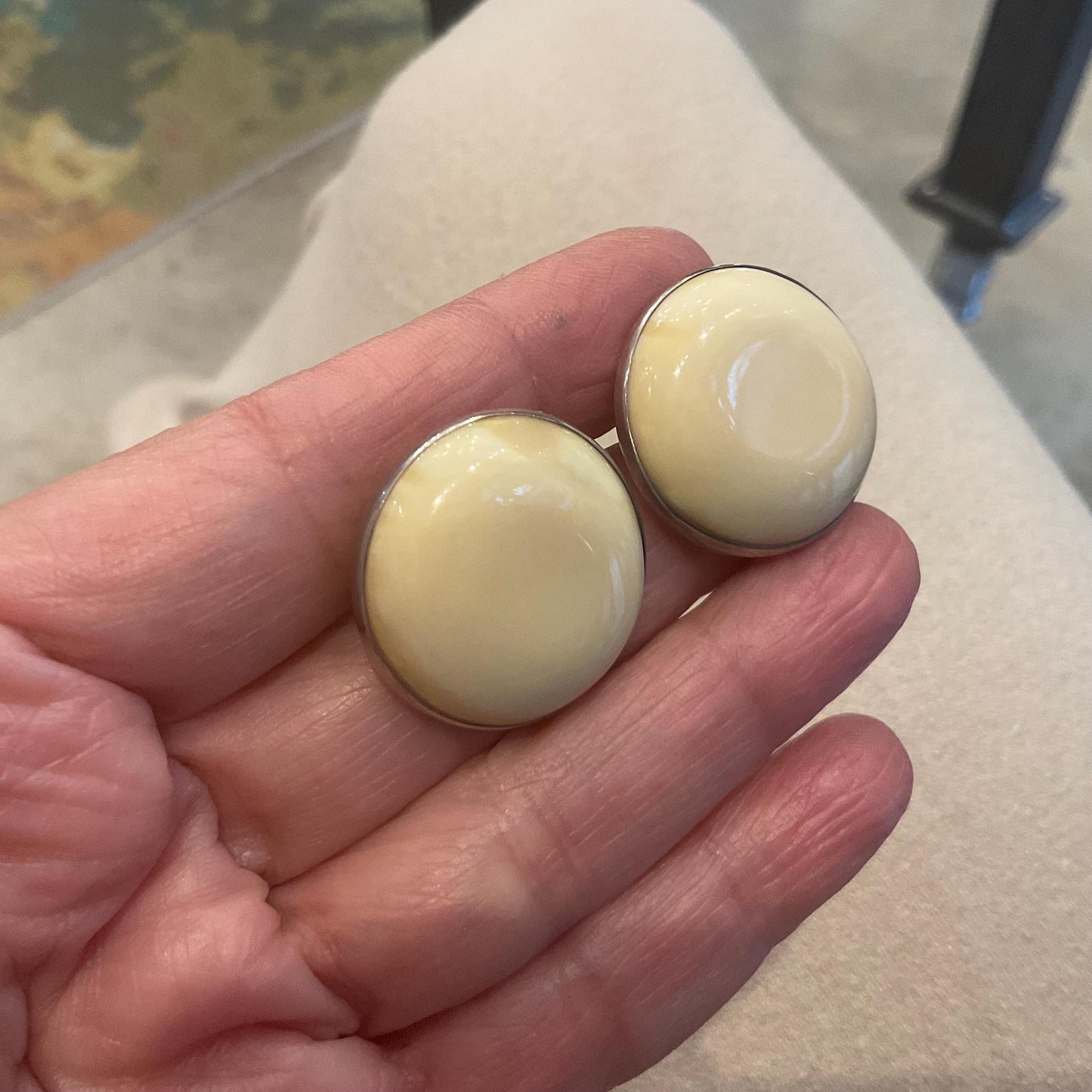 sterling silver vintage choker modernist necklace cuff and earrings set