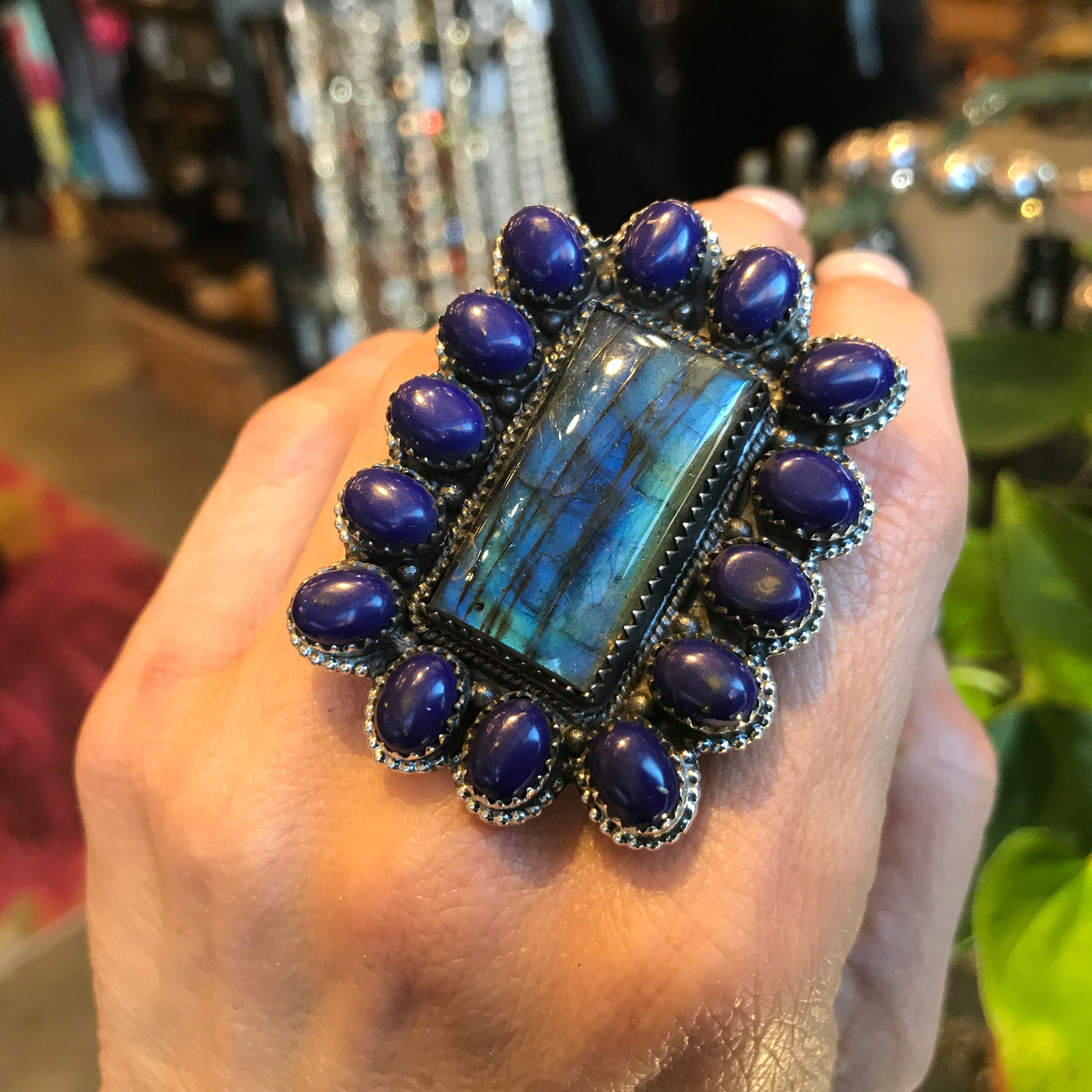 Lapis shop lazuli labradorite